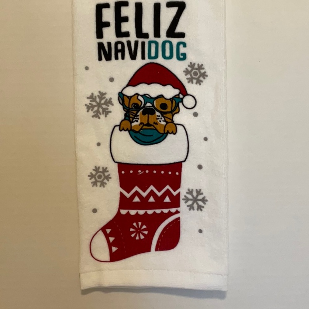 Christmas kitchen towel